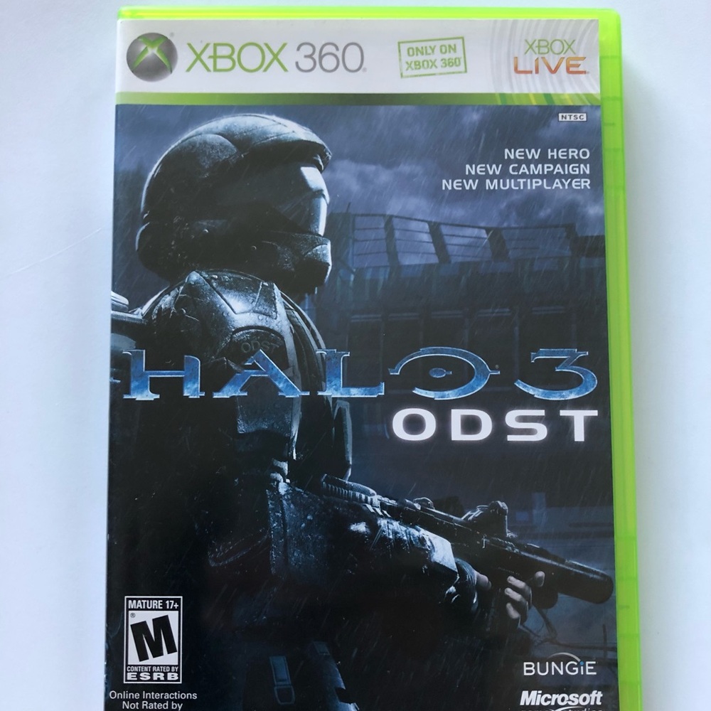 Halo 3 ODST on Xbox 360